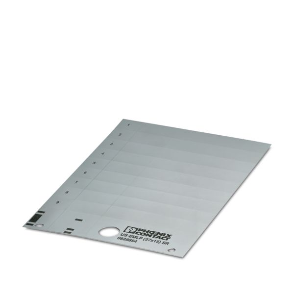 US-EMLP (27X15) SR CUS — Пластиковая табличка
