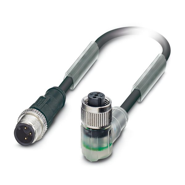 SAC-3P-M12MS-M12FR-2L BK/ — Кабелькабель для датчиков и исполнительных устройств