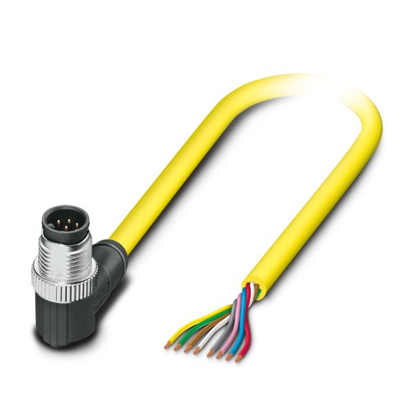 SAC-8P-M12MR/ 5,0-542 BK — Кабелькабель для датчиков и исполнительных устройств