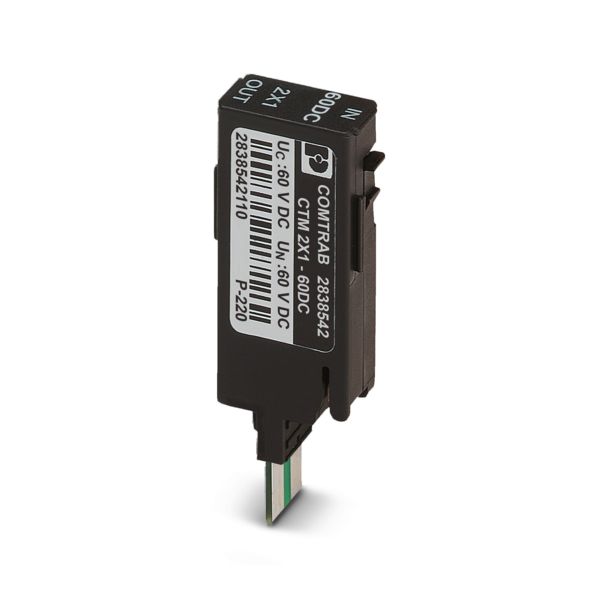 CTM 2X1- 60DC — Штекерный модуль для защиты от импульсных перенапряжений