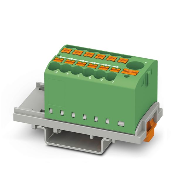 PTFIX 6/12X2,5-NS35 GN — Распределительный блок