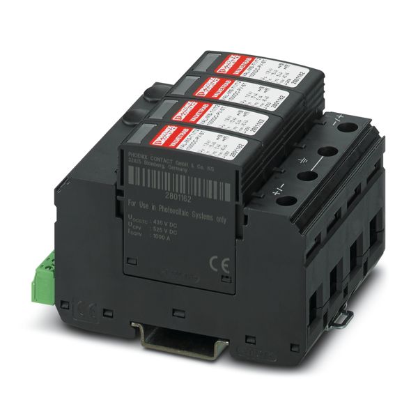 VAL-MS-T1/T2 1000DC-PV/3+V-FM/32 — Молниеотвод / разрядник для защиты от импульсных перенапряжений типа 1/2