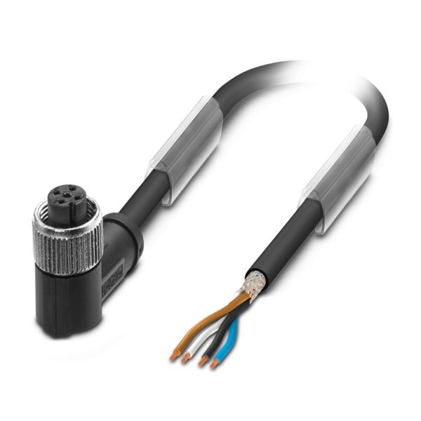 SAC-4P- 5,0-PUR/M12FR SH NC — Кабелькабель для датчиков и исполнительных устройств