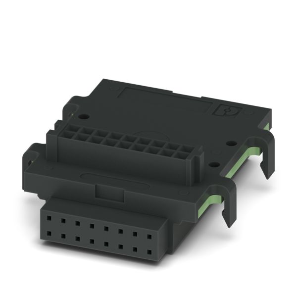 HBUS 35,6-16P-1S BK — Шинный соединитель для установки на монтажную рейку