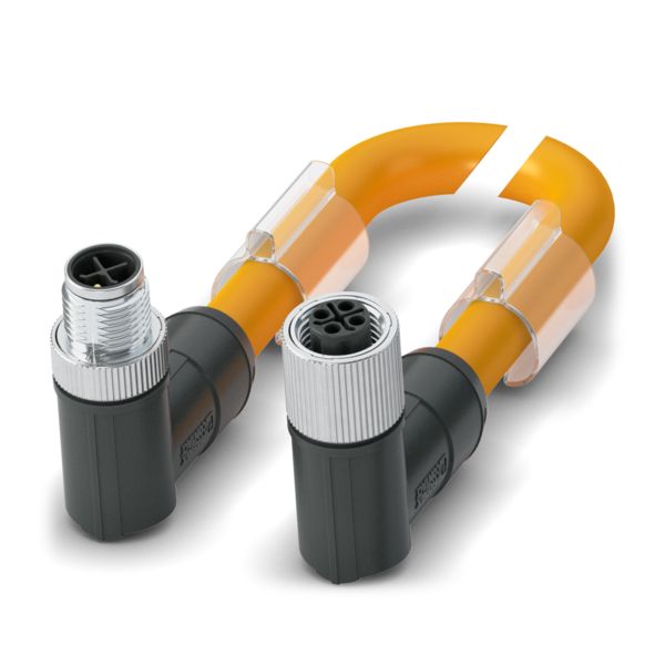 SAC-4P-M12MRS-M12FRS PE SH/.../... — Силовой кабель