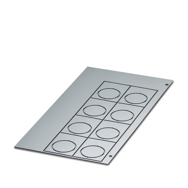 EMLP 24 (30X12) SR — Пластиковая табличка с отверстием