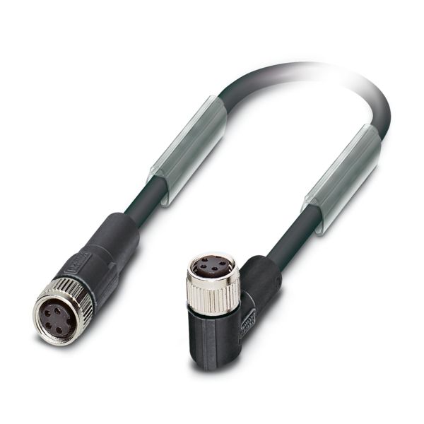 SAC-4P-M8FS/0,19-PUR/M8FRBK CR — Кабелькабель для датчиков и исполнительных устройств