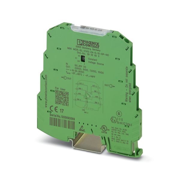 MINI MCR-SL-CVS-24-5-10-SP-NC — Источник стабилизированного напряжения