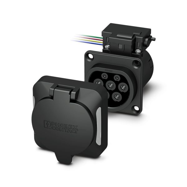 EV-T2M3SO12-4P-P-SET — Инфраструктурная зарядная розетка