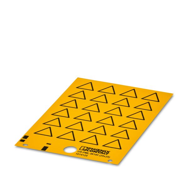 US-PML-W100 (25X25) — Предупредительная табличка