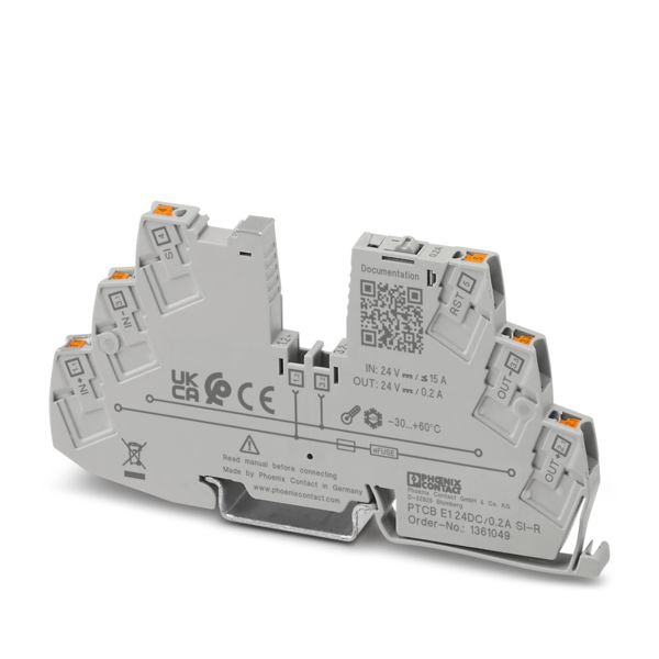 PTCB E1 24DC/0.2A SI-R — Электронный защитный выключатель