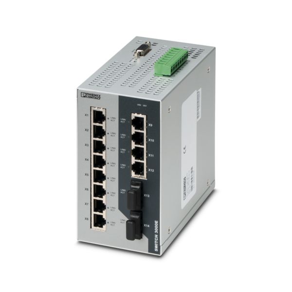 FL SWITCH 3012E-2FX SM — Industrial Ethernet Switch