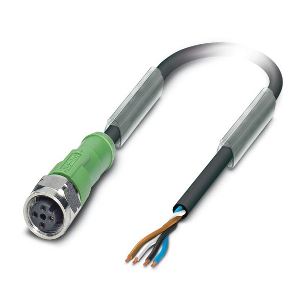 SAC-4P-12,0-PUR/M12FS VA — Кабелькабель для датчиков и исполнительных устройств