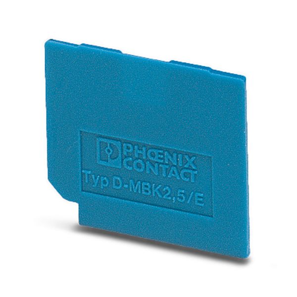 D-MBK 2,5/E BU — Концевая крышка