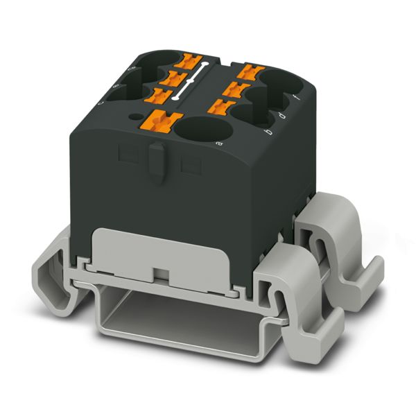 PTFIX 10/6X4-NS35A BK — Распределительный блок