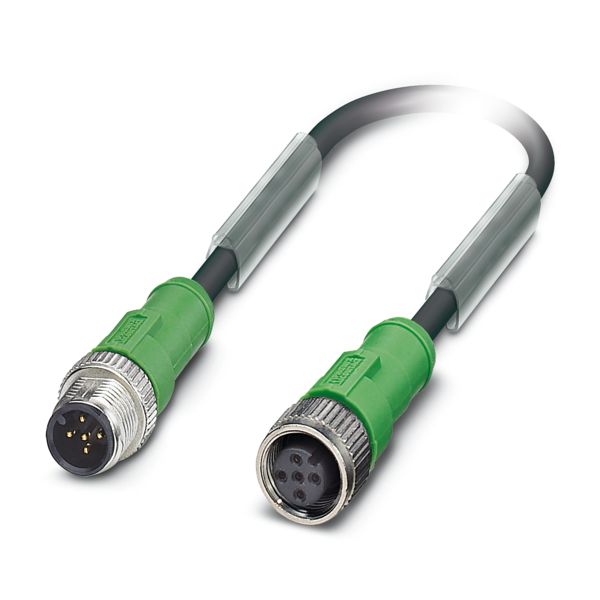 SAC-5P-M12MS/6,8-PUR/M12FS VA — Кабелькабель для датчиков и исполнительных устройств