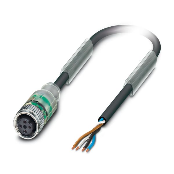 SAC-4P- 5,0-PVC/M12FS-2L — Кабелькабель для датчиков и исполнительных устройств