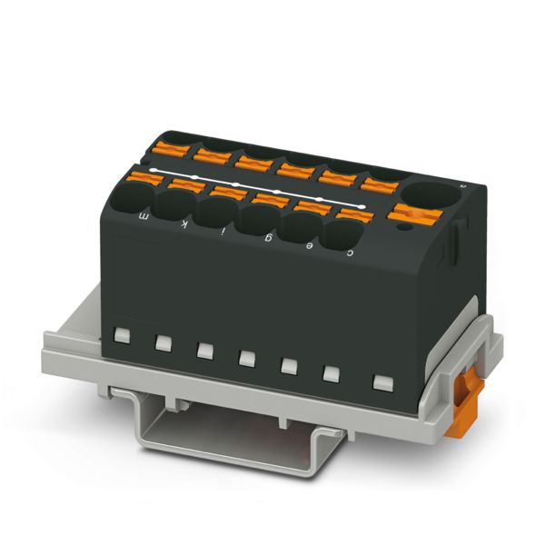 PTFIX 10/12X4-NS35 BK — Распределительный блок