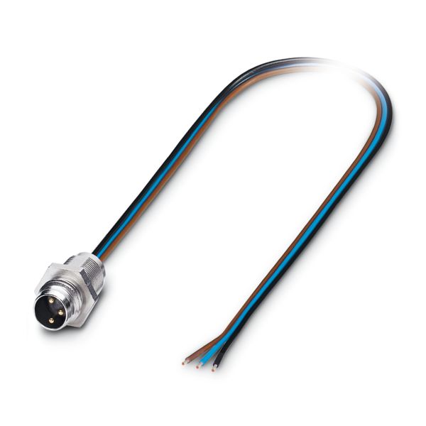 SACC-E-M8MS-3CON-M8/0,5 VPE500 — Аппаратн. соединитель передняя стенка