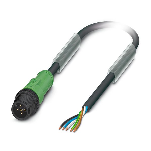 SAC-5P-M12MS/10,0-PUR P — Кабелькабель для датчиков и исполнительных устройств