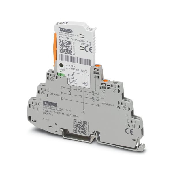 TTC-6P-3-HF-M-12DC-UT-I — Устройство защиты от импульсных перенапряжений