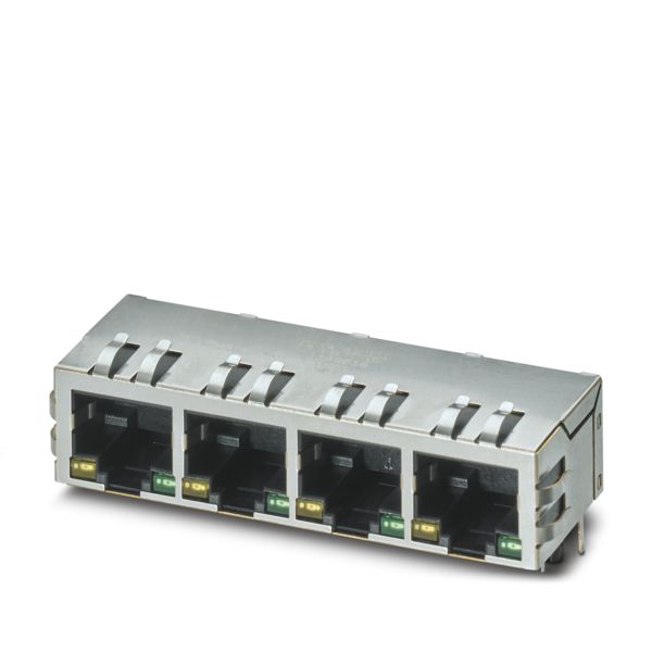 CUC-MP-J1ST-A/4R4LB-LED — Модульные разъемы для печатных плат RJ45
