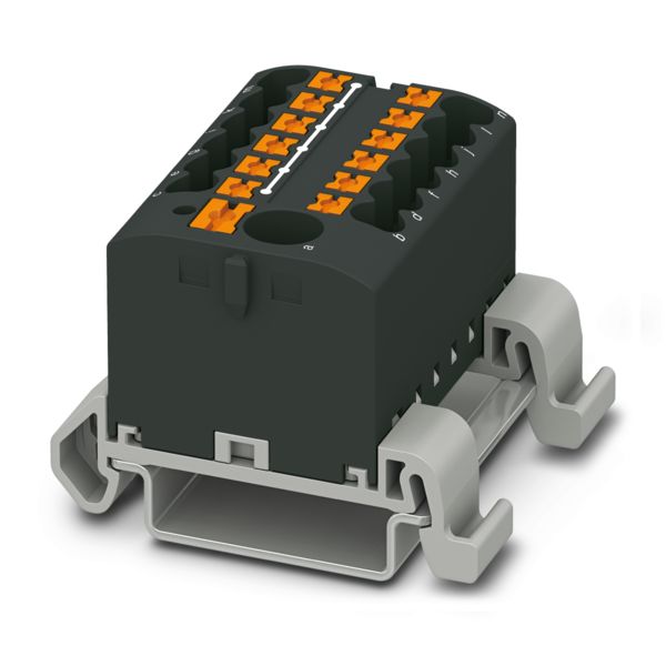 PTFIX 6/12X2,5-NS35A BK — Распределительный блок