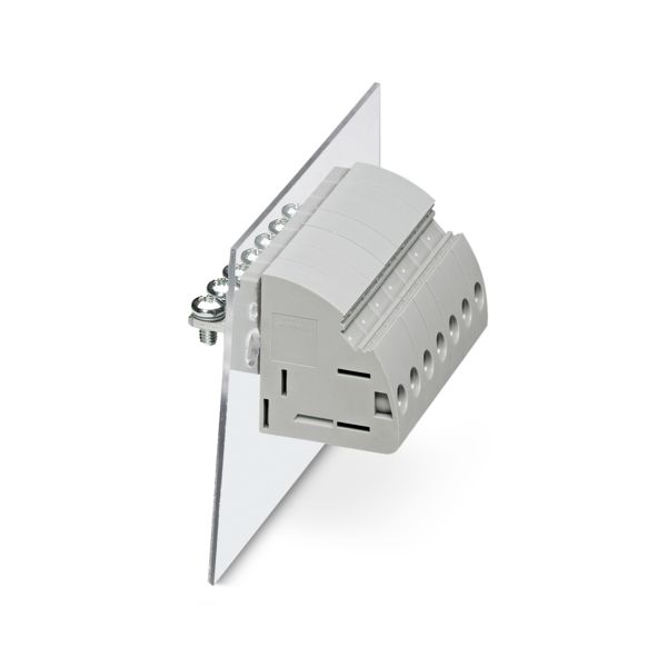 UWV 16/ 3-POT/S BK 2DP — Проходная клемма через стенку
