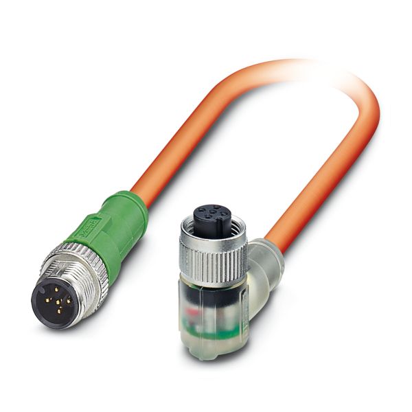 SAC-5P-M12MS/5,0-810/M12FS-3L — Кабелькабель для датчиков и исполнительных устройств