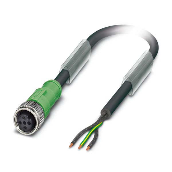 SAC-3P-10,0-PUR/M12FS VC — Кабелькабель для датчиков и исполнительных устройств