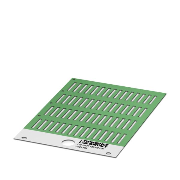 US-WMT (23X4) GN CUS — Держатель маркировки кабеля
