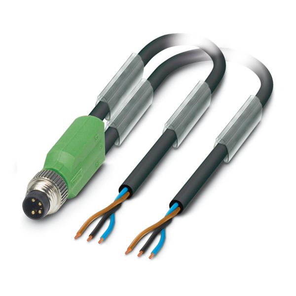SAC-3P-M8Y/2X 3,0-PUR — Кабелькабель для датчиков и исполнительных устройств