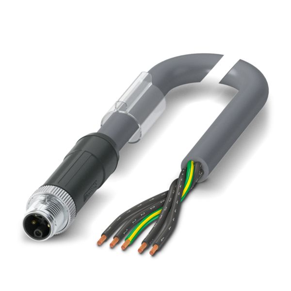 SAC-5P-M12MSK/ 5,0-PVC PE — Силовой кабель
