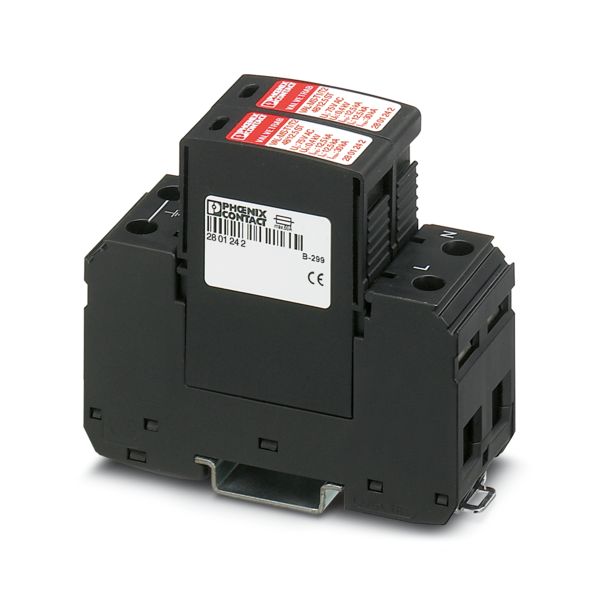 VAL-MS-T1/T2 48/12.5/1+1V — Молниеотвод / разрядник для защиты от импульсных перенапряжений типа 1/2