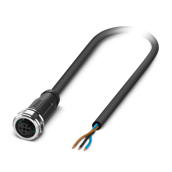 SAC-3P- 1,5-PUR/P12FS — Кабелькабель для датчиков и исполнительных устройств