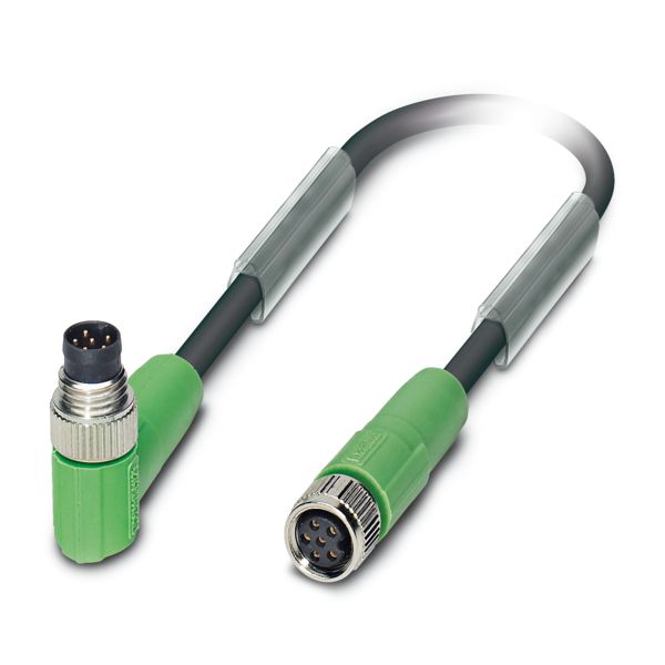 SAC-6P-M 8MR/ 5,0-PUR/M8FS — Кабелькабель для датчиков и исполнительных устройств