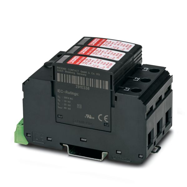 VAL-US-600D/30/3+0-FM — Устройство защиты от импульсных перенапряжений