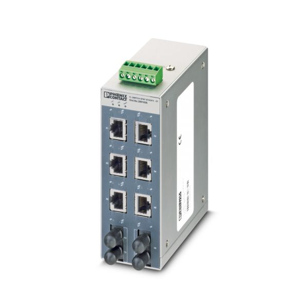 FL SWITCH SFNT 6TX/2FX ST — Industrial Ethernet Switch
