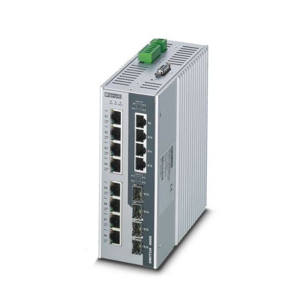 FL SWITCH 4004T-8POE-4SFP — Industrial Ethernet Switch