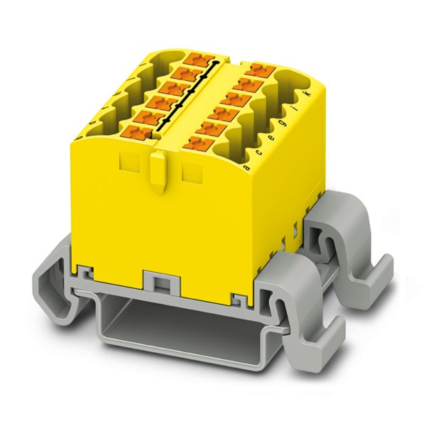 PTFIX 12X2,5-NS35A YE — Распределительный блок