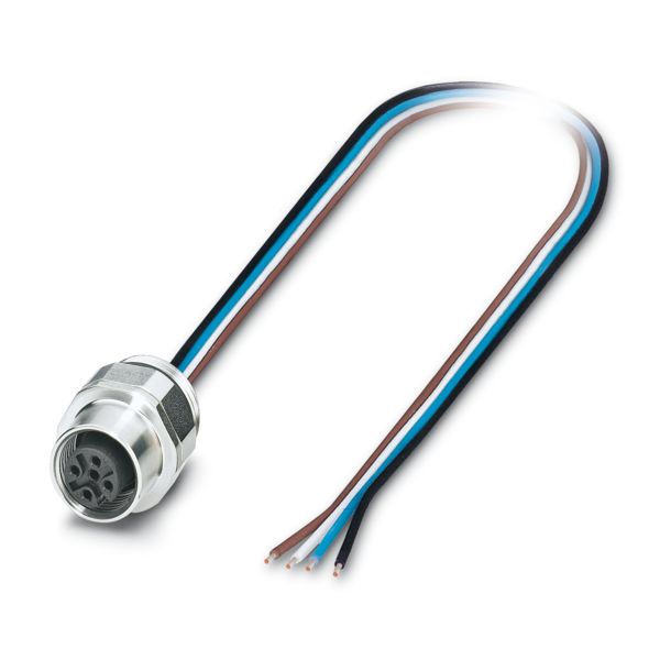 SACC-EC-M12FS-4CON-PG 9/0,5 VA — Аппаратн. соединитель передняя стенка
