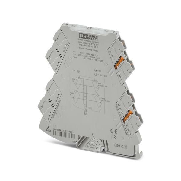 MINI MCR-2-PTB-PT — Клеммный модуль питания