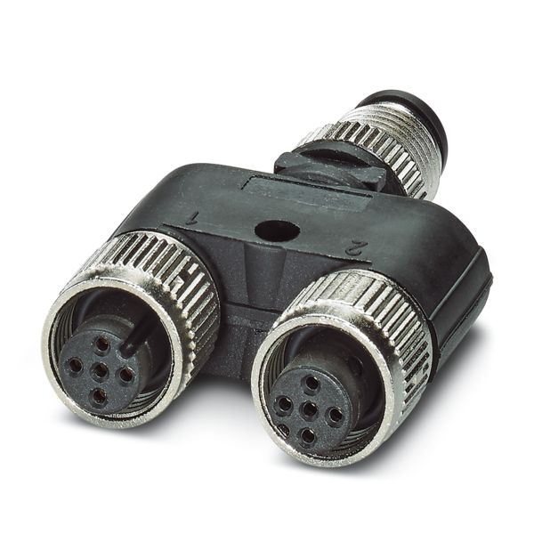SAC-3P-M12Y/2XM12FS B PE S21BK — Y-разветвитель