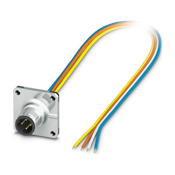 SACC-SQ-M12MSD-4CON-20/0,5 — Аппаратн. соединитель передняя стенка