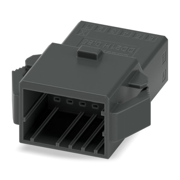 DD21H 0,85/12-PT-2,5-X — Проходной штекер
