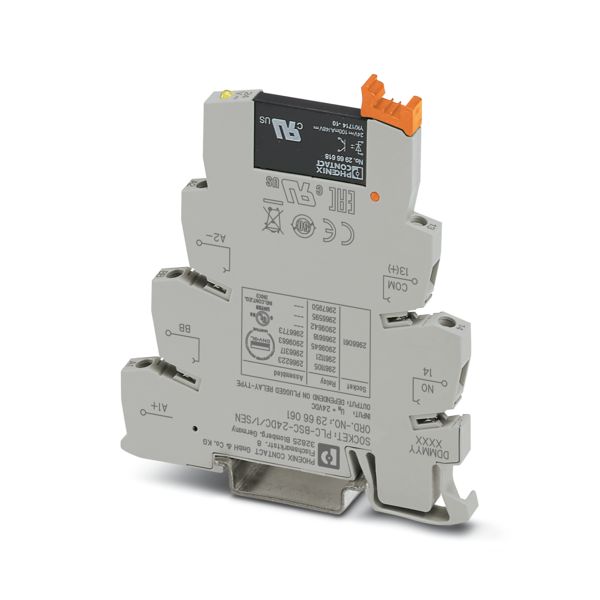 PLC-OSC- 24DC/ 48DC/100/SEN — Модуль полупроводникового реле