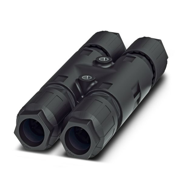QPD H 4PE6,0 4X9-14 BK — H-разветвитель