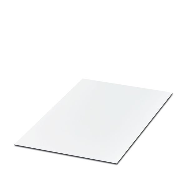 GPK/SK296X200X0.8 WH/BK — Пластина с гравировкой