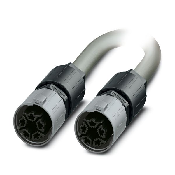 QPD 5P/ 5,0-PVC/5P 5X2,5 BK — Соединительный кабель