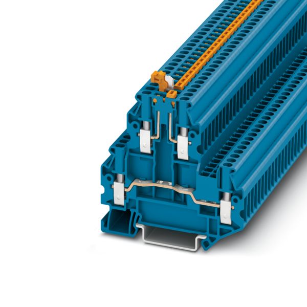 UTTB 2,5-MT-P/P BU — Клеммы с ножевыми размыкателями